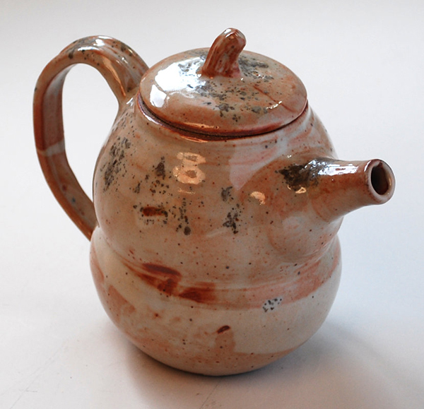 Shino Gourd Teapot Klineware Pottery