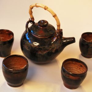 Brown Tea Set