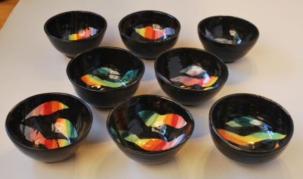 Playful Painted Bowls