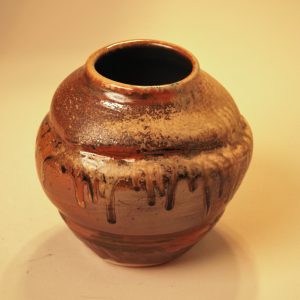 Altered Wood Fired Vase