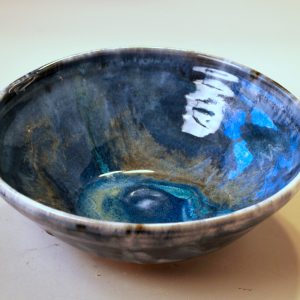 Serving Bowl in Shades of Blue