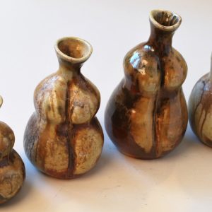 Family of Woodfired Gestural Bottles